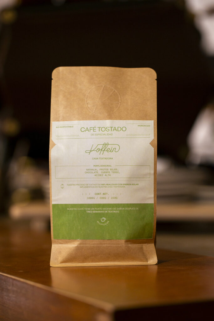 Bolsa de café de especialidad El Mirador, proceso lavado, cultivado en Zapotitlán de Méndez, Puebla